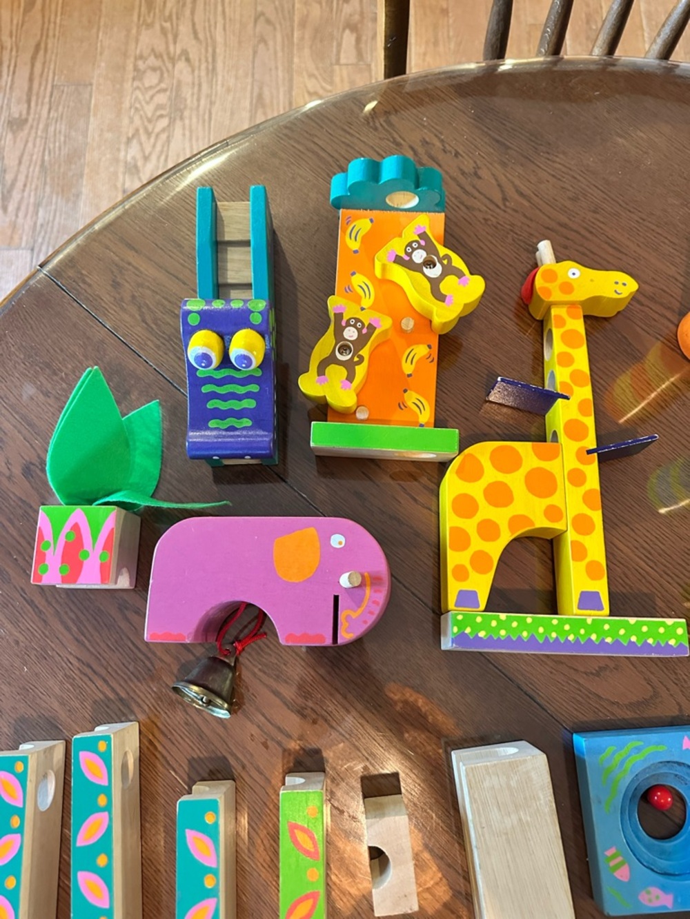 Alex toys wooden jungle Marble Run Toy - make your own run! - Picture 9 of 13